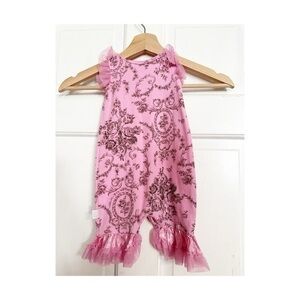 Giggle Moon Soft Cotton Romper Sz 12M